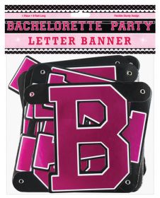 Bachelorette Party Letter Banner