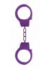 Ouch Beginners Handcuffs Metal Purple