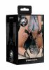 Ouch! Skulls And Bones Hogtie With Spikes Black