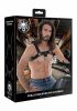 Skulls And Bones Male Harness With Skulled & Spiked Black