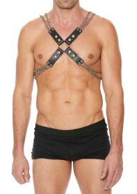 Chain And Chain Harness - Black