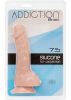 Addiction Brad 7.5 inches Beige Realistic Dildo