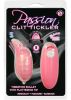 Passion Clit Tickler Vibrating Bullet With Fluttering Tip 5 Speed Waterproof Pink