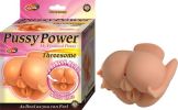 Pussy Power Threesome Beige