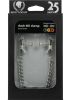 Adjustable Duck Bill Nipple Clamps With Jewel Chain Silver