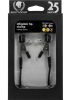 Blackline Adjustable Alligator Nipple Clamps With Rubber Tether - Black
