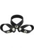 8 Style Oiltan Ball Divider Leather - Black