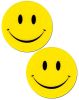 Smiley Face Yellow Pasties O/S
