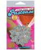 Silver Glitter Snowflakes Nipple Pasties O/S