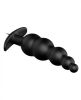 Pretty Love Vibrating Bead Butt Plug Black
