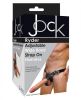 Jock Ryder Wide Band Strap On Harness Black O/S