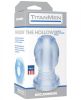 TitanMen The Hollow Tunnel Plug Clear