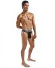 Male Power Peep Show Lo Rise Thong Black L/XL
