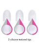 Fuzu Fingertip Massager Neon Pink
