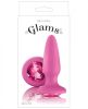 Glams Anal Plug Pink Gem