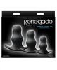 Renegade Peeker Kit Black Hollow Butt Plugs