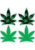 Peekaboos Up In Smoke Leaves O/S