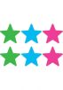 Peekaboos Neon Stars Value Pack Of 3 O/S