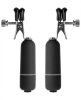 Ouch! Vibrating Nipple Clamps Black