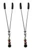 Sexperiments Ruby Black Nipple Clamps
