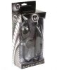 Silencer Inflatable Locking Silicone Penis Gag Black