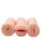 Jesse Janes Three Way Pussy, Ass, Mouth Strokers