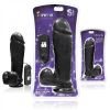 10 inches Thick Cock Balls Vibrating Dildo