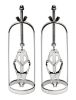 Stainless Steel Clover Clamp Nipple Stretchers Silver