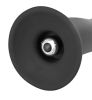 Onyx Vibrating Silicone G-Spot Dildo Black