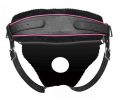 Flamingo Low Rise Strap On Harness Black O/S