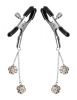 Ornament Adjustable Nipple Clamps Jewel Accents