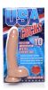 USA Cocks 10 Inches Ultra Real Dual Layer Suction Cup Dildo
