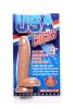 9 Inches Ultra Real Dual Layer Suction Cup Dildo Medium Skin Tone