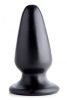 Gigantor XXXL Tapered Butt Plug Black