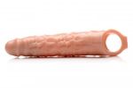 3 Inches Extender Sleeve Beige Penis Extension