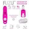 Fuzu Vibrating Rechargeable Fingertip Massager Pink