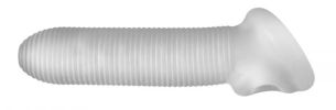 Perfect Fit Fat Boy Micro Ribbed Sheath 6.5 inches Clear