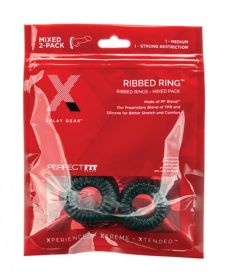Xplay Pf Blend Premium Stretch Ribbed Ring 2 Pk