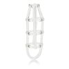 Cock Cage Enhancer 4.5 Inch - Clear