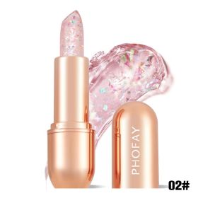 PHOFAY Moisturizing Jelly Warm Lipstick (Option: 2)