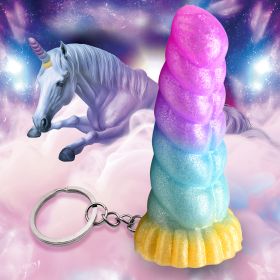 Mystique Silicone Unicorn Dildo (Option: Key Chain)