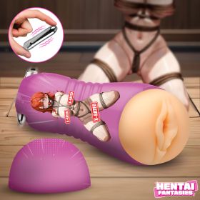 Misato the Shibari Girl Pussy Masturbator (Option: Vibrating)