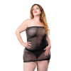 Naughty Girl Tube Dress Black O/S