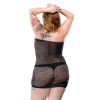 Naughty Girl Tube Dress Black O/S