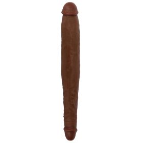 JOCK 13 Inch Tapered Double Dong (Color: Brown, Option: Tapered, size: 13 Inch)