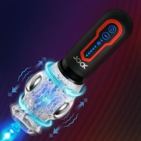 Spinning, Thrusting and Vibrating Masturbator (Option: With 2 Bullets)