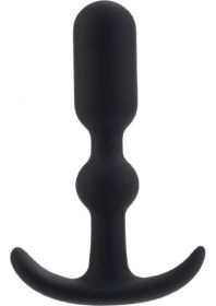 Booty Call Booty Teaser Silicone Anal Plug (Color: black)