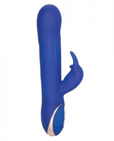 Jack Rabbit Rotating Rabbit Vibrator (Color: Blue, Option: Beaded)