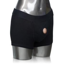 Packer Gear Black Boxer Brief Harness (size: 2Xl/3Xl)