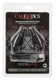 Nipple Play Rechargeable Nipplettes (Color: black)